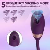 Sucking Thrusting Dildo Vibrator Clitoris & Vagina Stimulator Adult Sex Toy