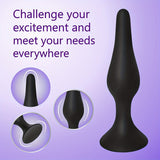 4PCS Anal Plugs Set Silicone Butt Plug Sex Toy for Anal Training Adult Toys