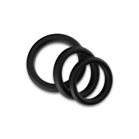 Cock Ring 3pcs Penis Rings for Ejaculation Delay Male Enhancement Sex Toy