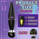 Rotating Anal Vibrator Remote Control Butt Plug DAISY Adult Sex Toys for Man & Woman