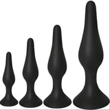 4PCS Anal Plugs Set Silicone Butt Plug Sex Toy for Anal Training Adult Toys