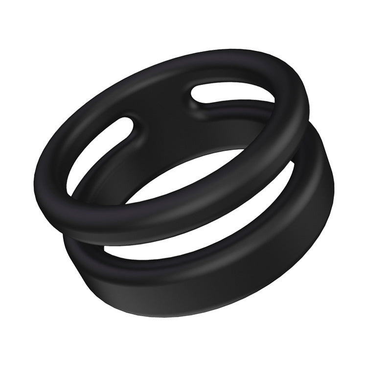 Silicone Dual Penis Ring S-HANDE Erection Enhancing Cock Ring Adult Sex Toy for Man