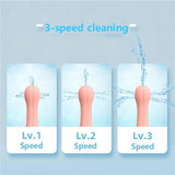 Bowling Automatic Enema Douche Anal Cleansing Bulb with 3 Frequency Adult Toys