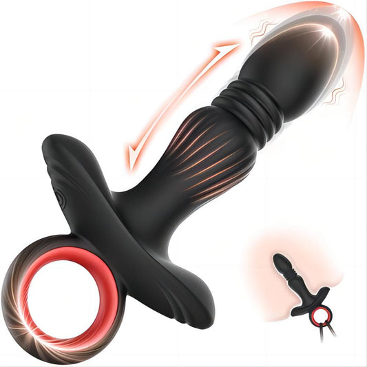 APP Control Anal Vibrator Vibrating Butt Plug Prostate Massager Sex Toys for Men