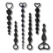 6 PCS Anal Beads Set Butt Plugs for Anal Training Adult Sex Toys