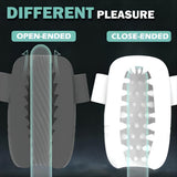 GALAKU Penis Vibrator Double Sleeves Set Male Masturbator Adult Toys for Man