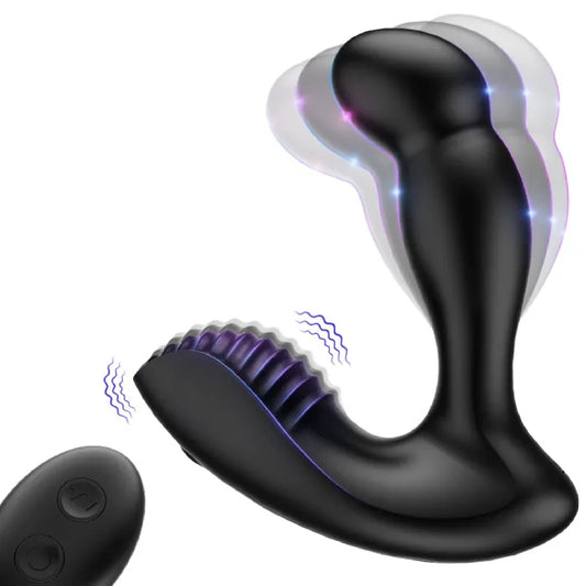 Vibrating Anal Plug Remote Control Male Prostate Massager Adult Sex Toys