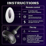 Vibrating Cock Ring Remote Penis Vibrator with 7 Vibration Modes Adult Sex Toys for Couples