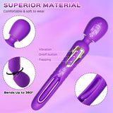 Woman Wand Massager G-spot Tapping Vibrator Clit Stimulator Adult Toys