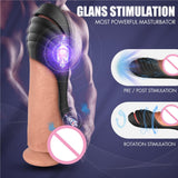 Glans Sensitiveness Decrease Trainning Tool Male Masturbator Penis Vibrator Sex Toy for Men