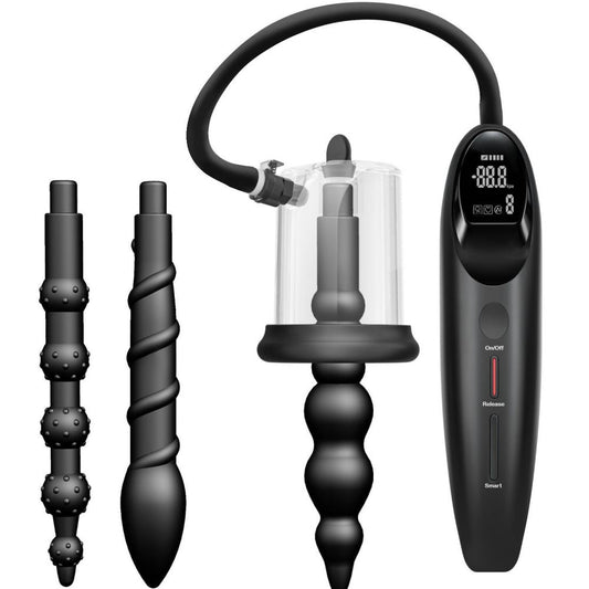 Electric Prostate Massager Vacuum Stimulation Silicone Butt Plug Pump Anal Beads Adult Sex Toys