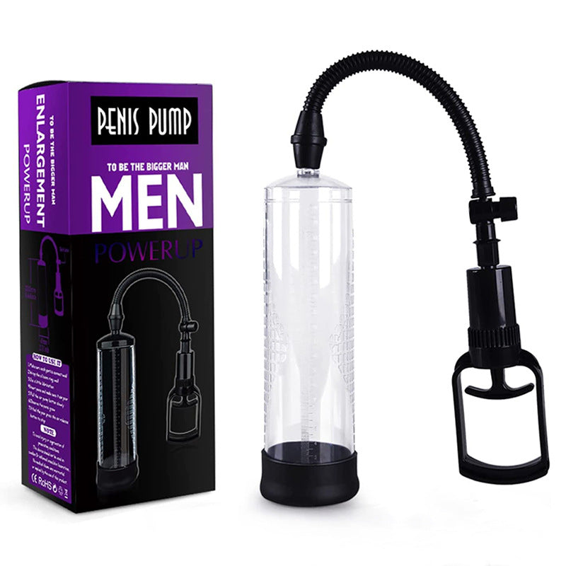 Male Penis Pump Manual Control Erection Training Sex Toy for Man