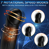 Rotating Prostate Massager Remote Control Anal Vibrator Butt Plug Adult Sex Toys