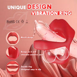 Vibrating Cock Ring Penis Vibrator for Man & Couple App Remote Control Penis Ring Adult Toys